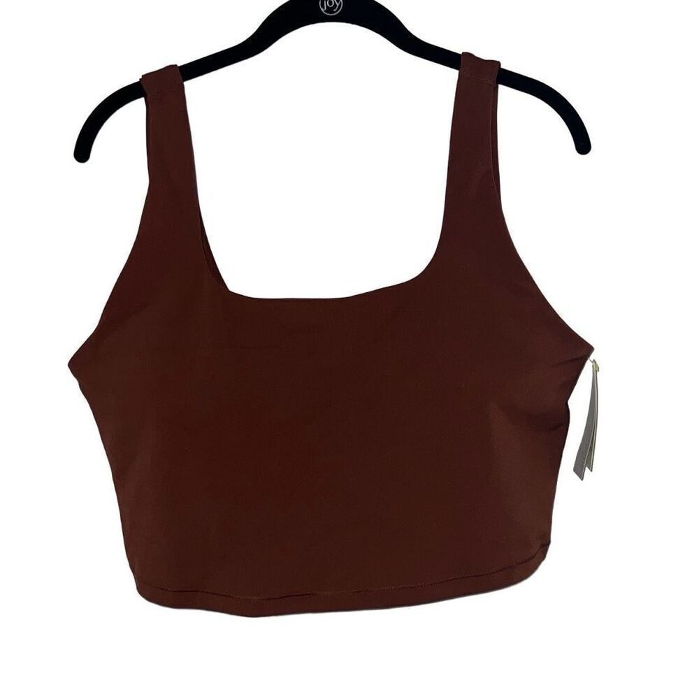 All in Motion XXL Longline Bra Tank in Russet from Target - NWT